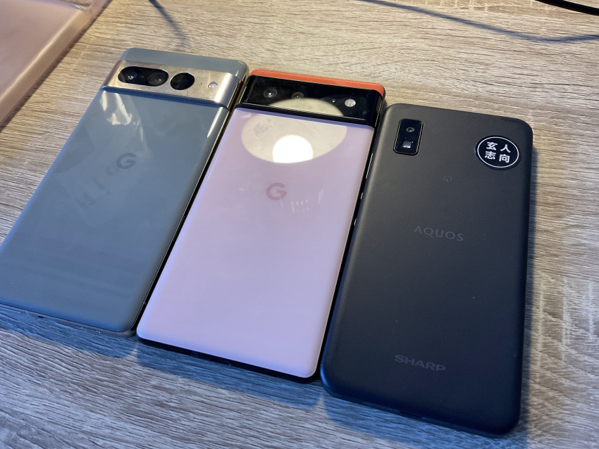 Google Pixel6 Google Pixel7 Pro 比較 デザイン